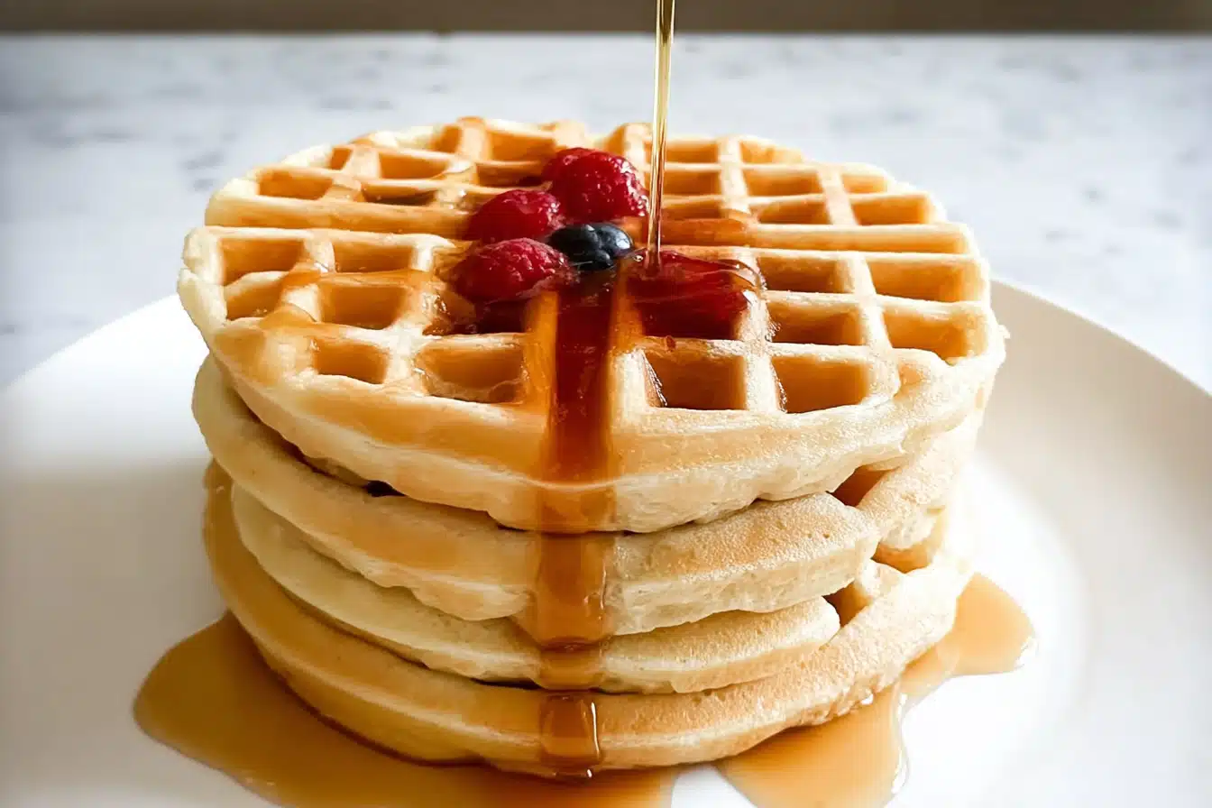 Waffle recipe no milk