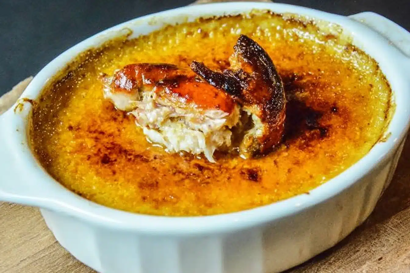 crab brulee recipe