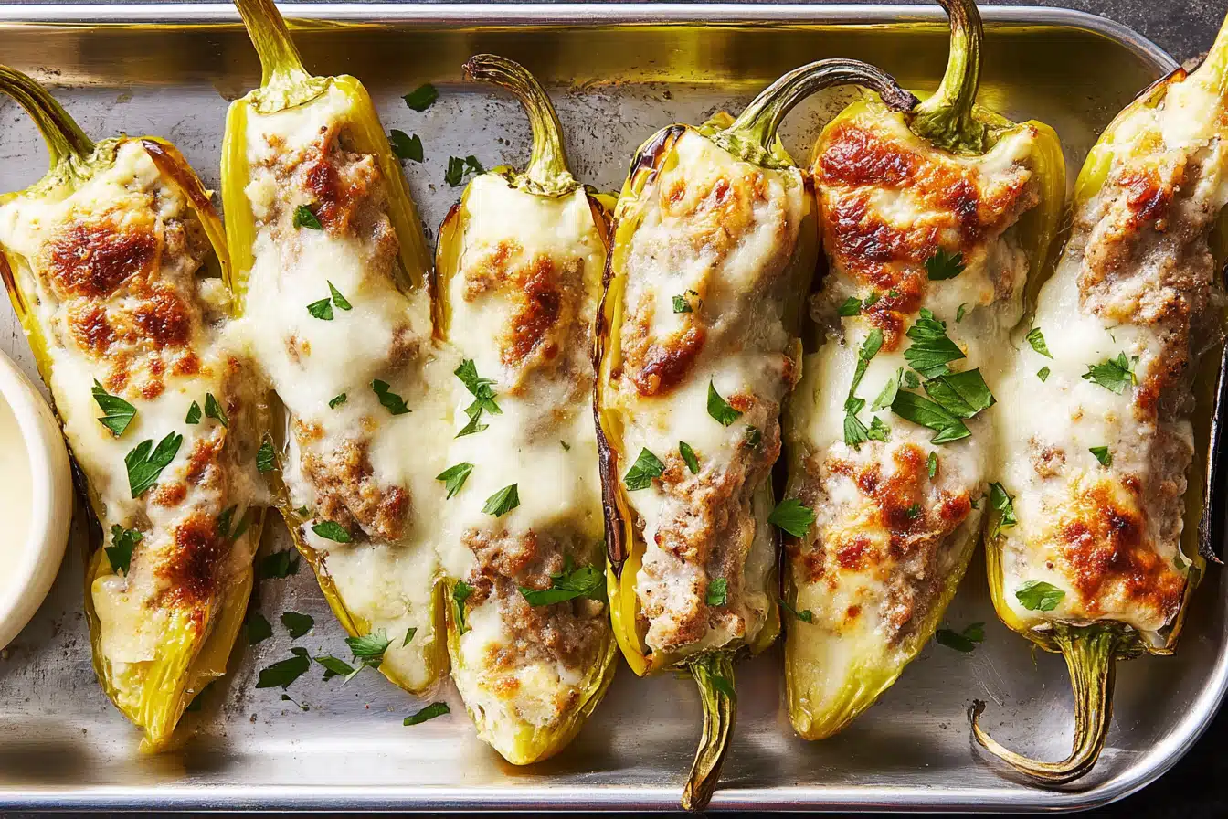 stuffed banana peppers recipe
